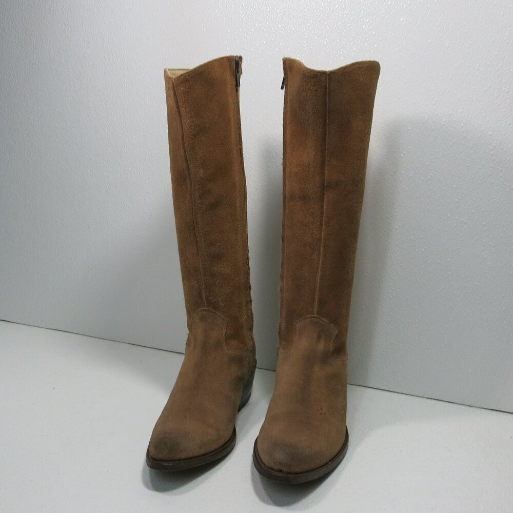 Sendra Inside Zippered Boots Brown Leather Equestrian Riding Boot Shoes Sz 5 - Picture 5 of 7